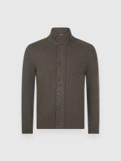 [23170/25025/496] Pull Laine Fermeture éclair intégrale avec boutons (48)
