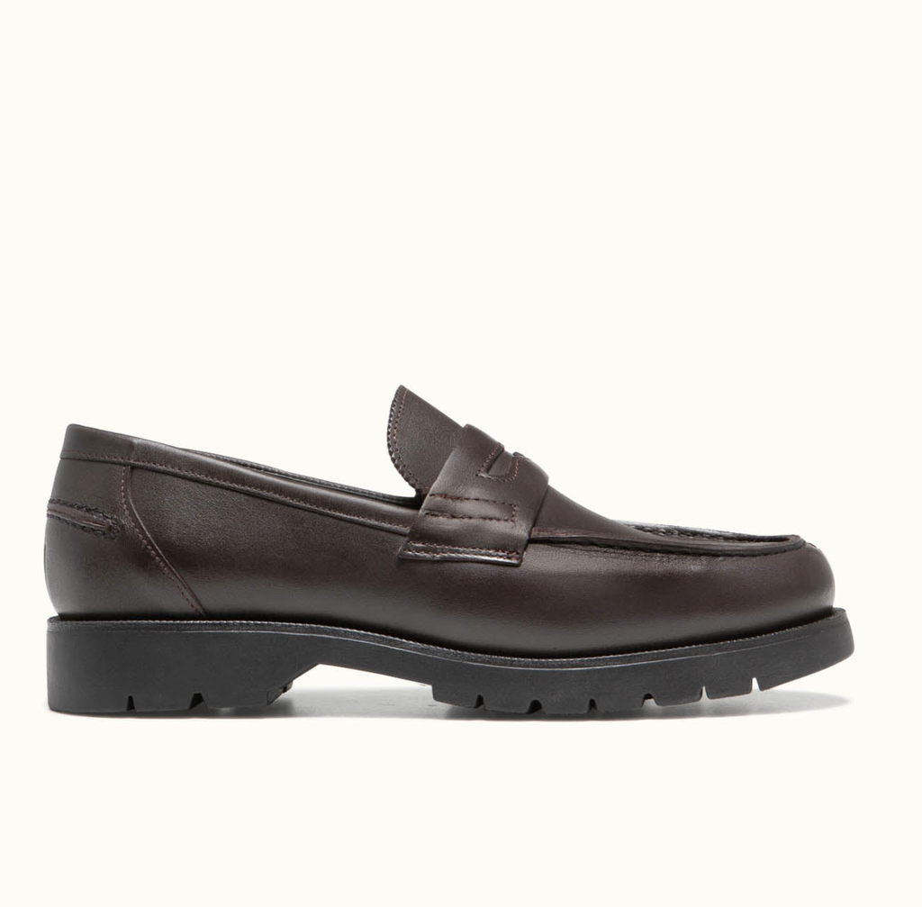 Mocassin Cuir Marron Kleman Cotteur 2