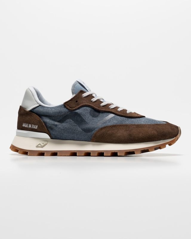 [NB2MS110 110] VELOCE Water Washed Canvas Suede Chocolate/Midnight (40)