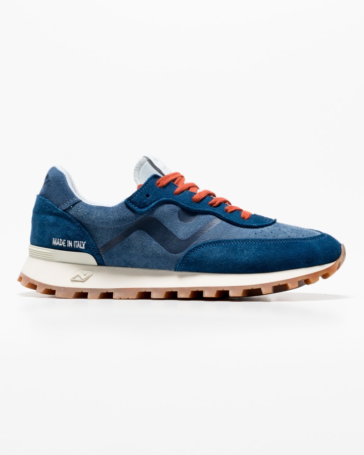 VELOCE Water Washed Suede Lapis/ Prussian Blue