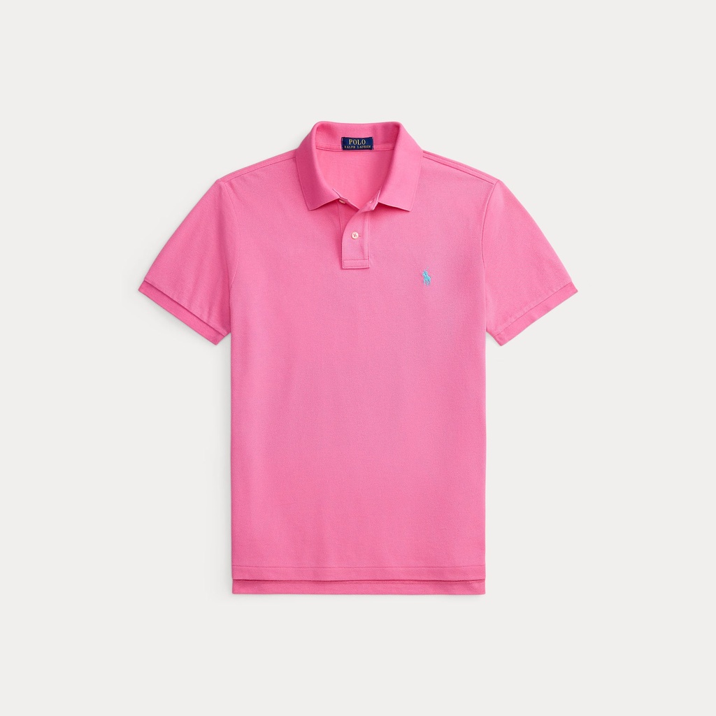[710680784510] The Iconic Custom Slim Fit Mesh Polo  Baja Pink (XS)