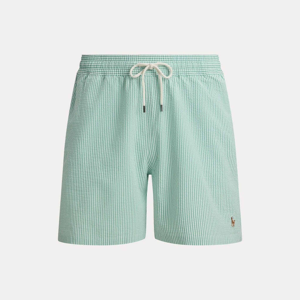 Maillot Ralph Lauren en Seersucker Key West Green
