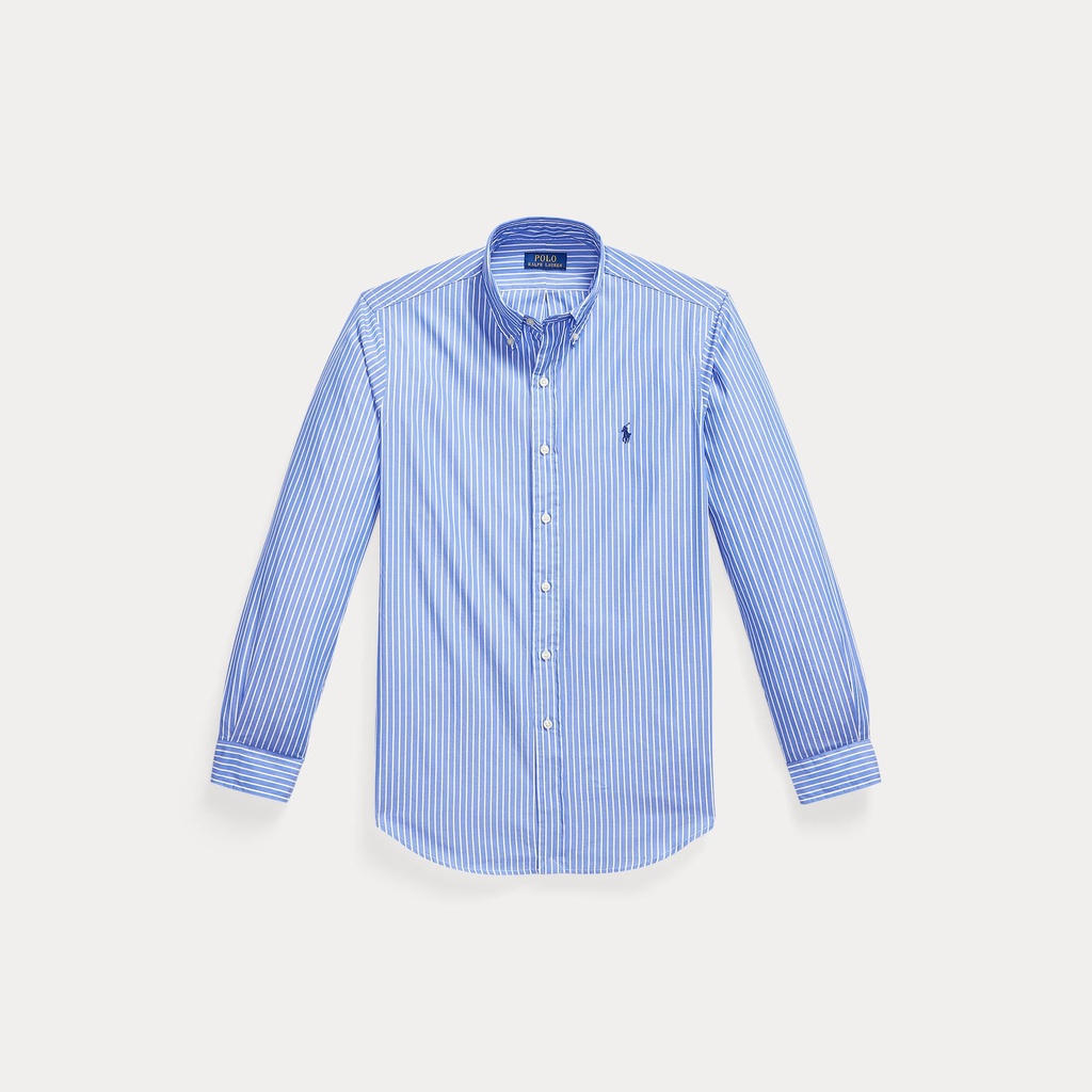 [710B15595005] Chemise rayée en Popeline de coton (XS)